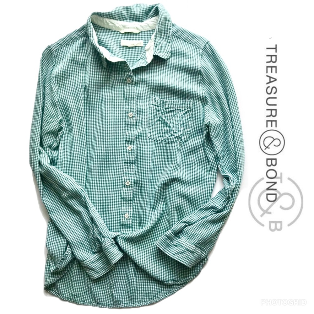 Treasure & Bond {Nordy house brand} button-up, L